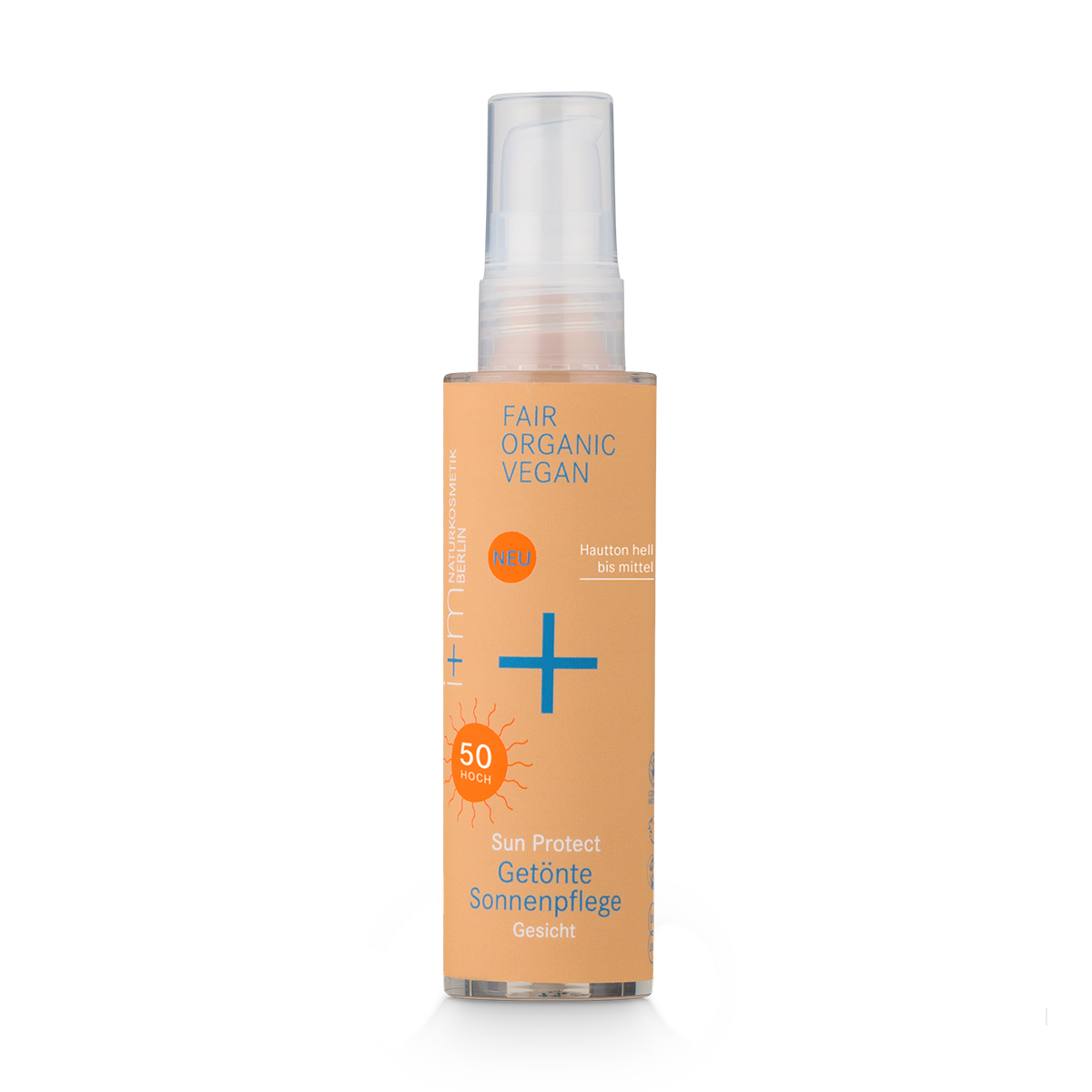 Getönte Sonnenpflege Gesicht SPF 50, 50 ml