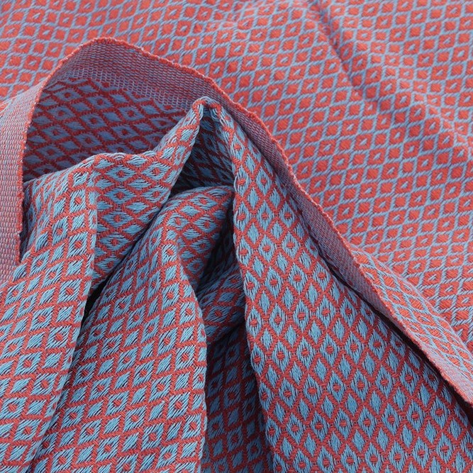 Hamam Badetuch Bird Eye special türkis magenta