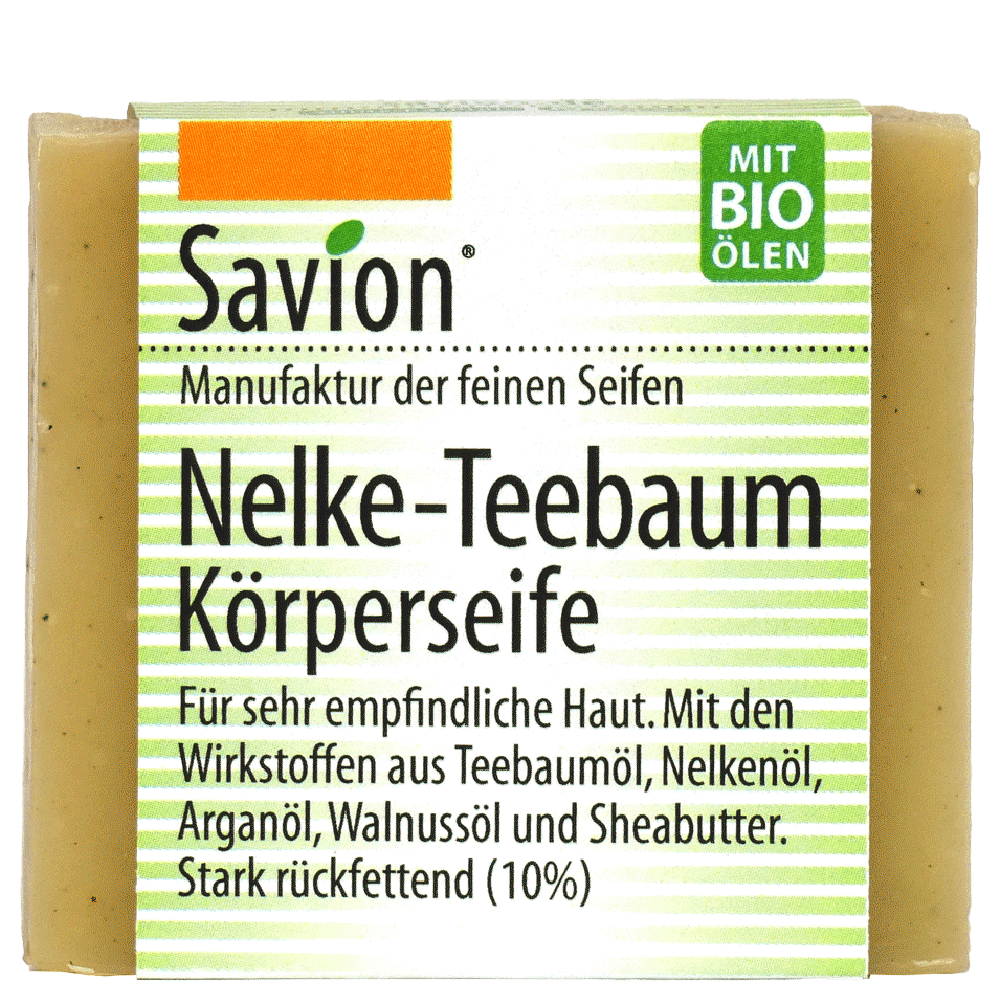 Koerperseife-Nelke-Teebaum-80g