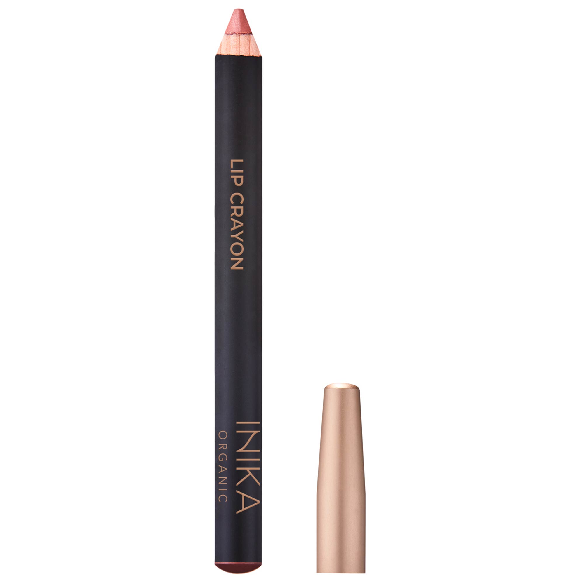 Organic Lip Crayon, rose nude