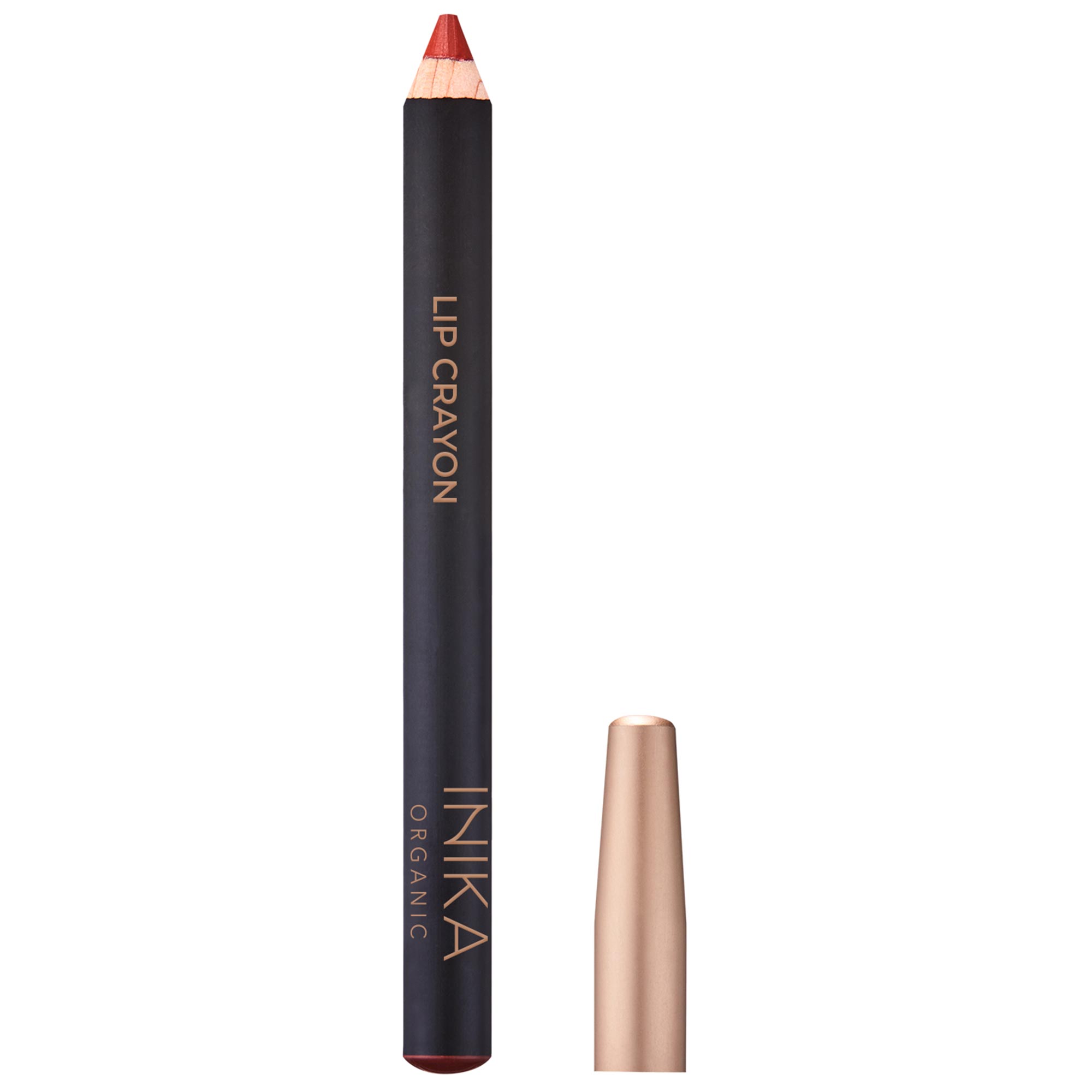 Organic Lip Crayon, chilli red