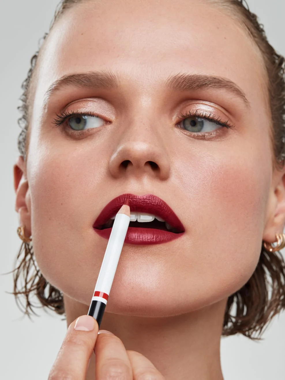 LUSTEC Correcting Lipliner Velvet Red 09