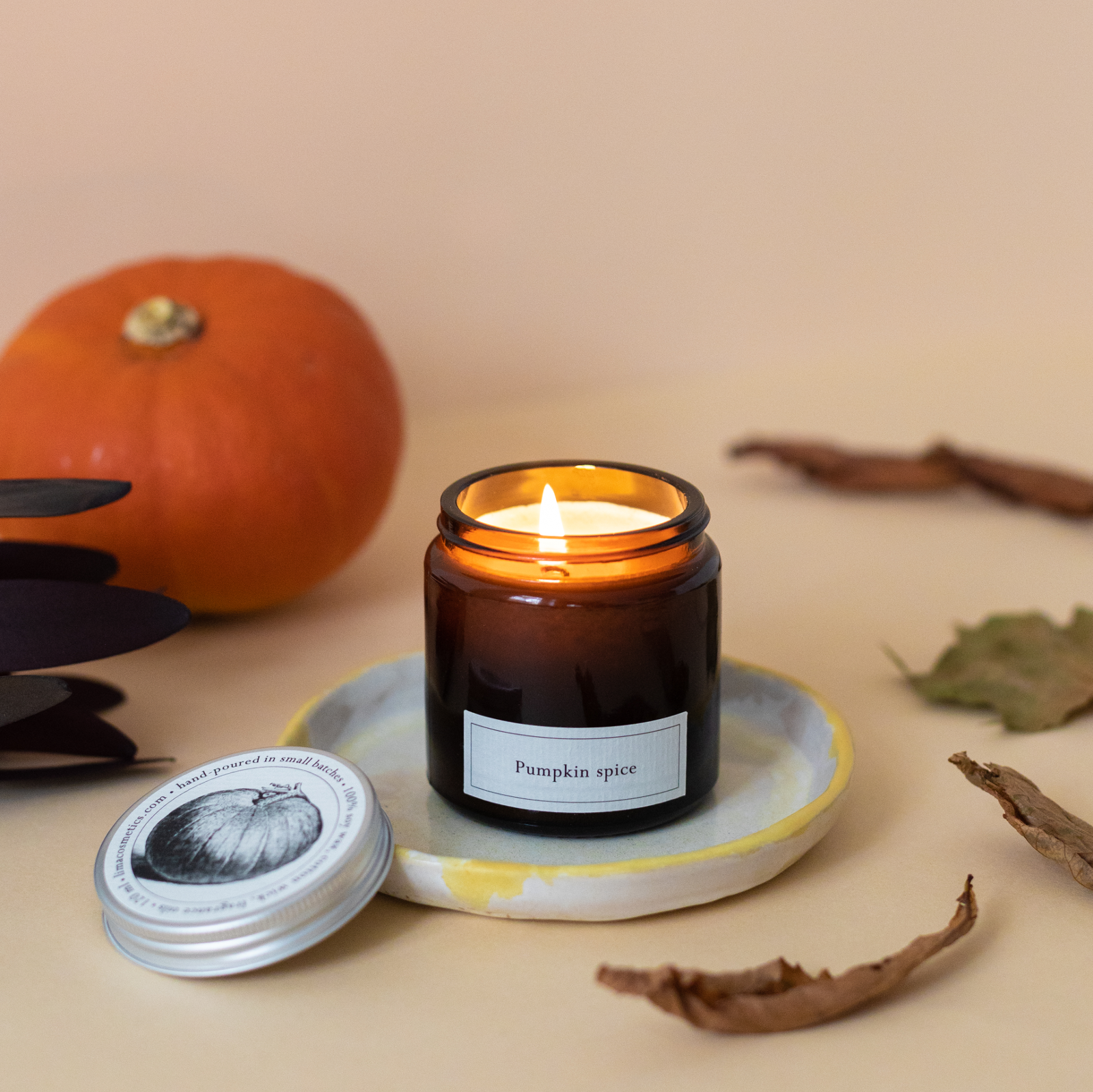 Duftkerze Pumpkin Spice, 120ml