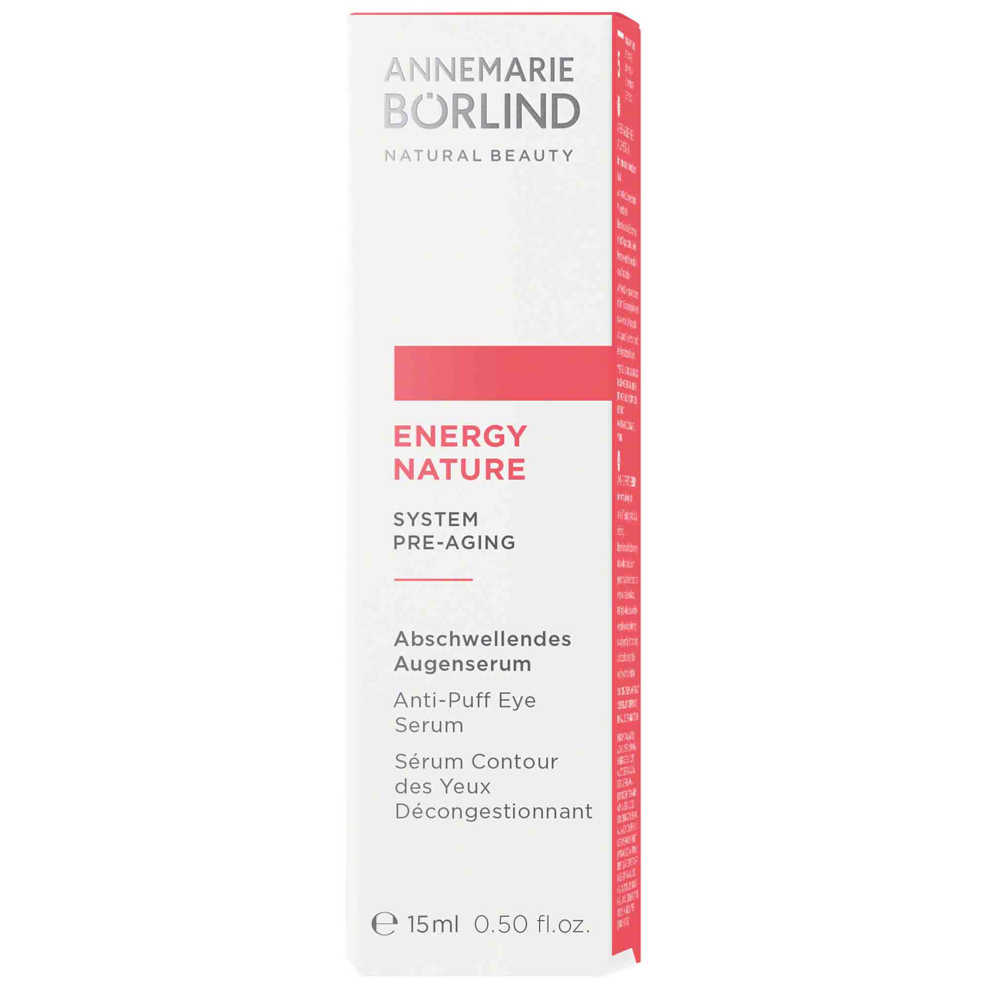 ENERGYNATURE Abschwellendes Augenserum 15ml